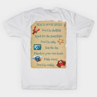 Beach House Rules T-Shirt